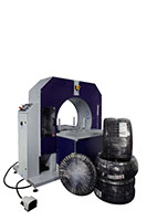 Compacta Tire Wrapper Automatic Hybrid Rotating Ring Wrapping Machinery - 18