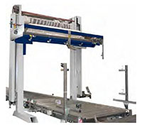 Helix 1, 3, 4, and 4/2 Automatic Rotating Arm Stretch Wrapping Machinery - Outside Dispenser