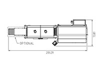 HS Series 1576 Pound (lb) Machine Net Weight Intermittent Side Sealer with Shrink Tunnel - 3