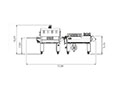 Up to 1500 packs/hour Output Smipack Semiautomatic Shrink Packaging L-Sealing Equipment - 2