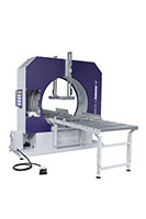 Compacta 12 and 58 Revolutions Per Minute (rpm) Maximum Rotation Speed Manual Horizontal Stretch Wrapping Machine - 2
