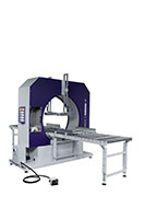 Compacta 12 and 58 Revolutions Per Minute (rpm) Maximum Rotation Speed Manual Horizontal Stretch Wrapping Machine - 3
