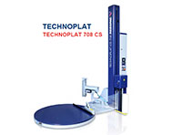 Technoplat 708 CS Semi-Automatic Turntable Stretch Wrapping Machinery