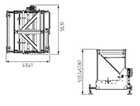 PX Series 1050 Inch (in) Maximum Film Reel Folding Machine - 2