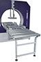 Compacta 12 and 58 Revolutions Per Minute (rpm) Maximum Rotation Speed Manual Horizontal Stretch Wrapping Machine - 5